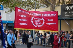 Turks deel van de stoet